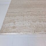 Rectangle Travertine Coffee or Side Table, Italy 1980's