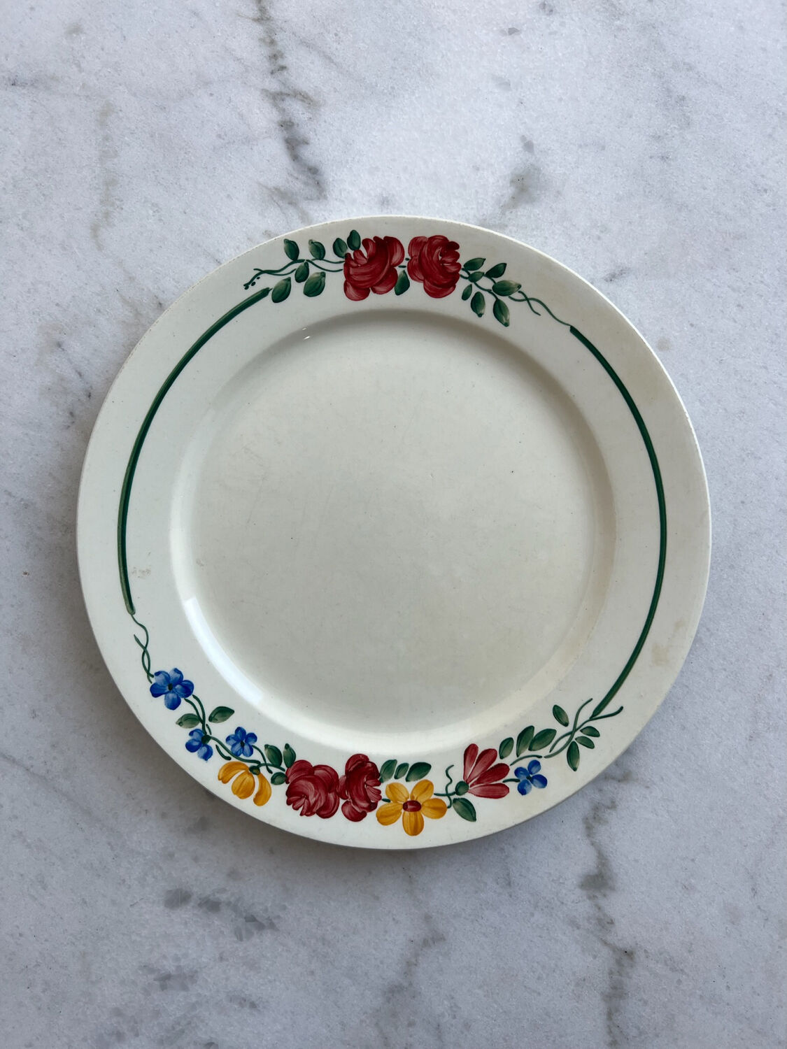 Flat plate - hand painted