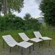 Vintage deckchairs