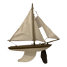 Vintage sailboat model