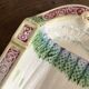Old asparagus dish in slip Salins les bains