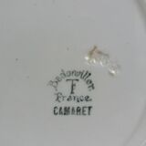 6 Art Deco flat plates