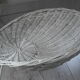 Pair of rattan basket chairs