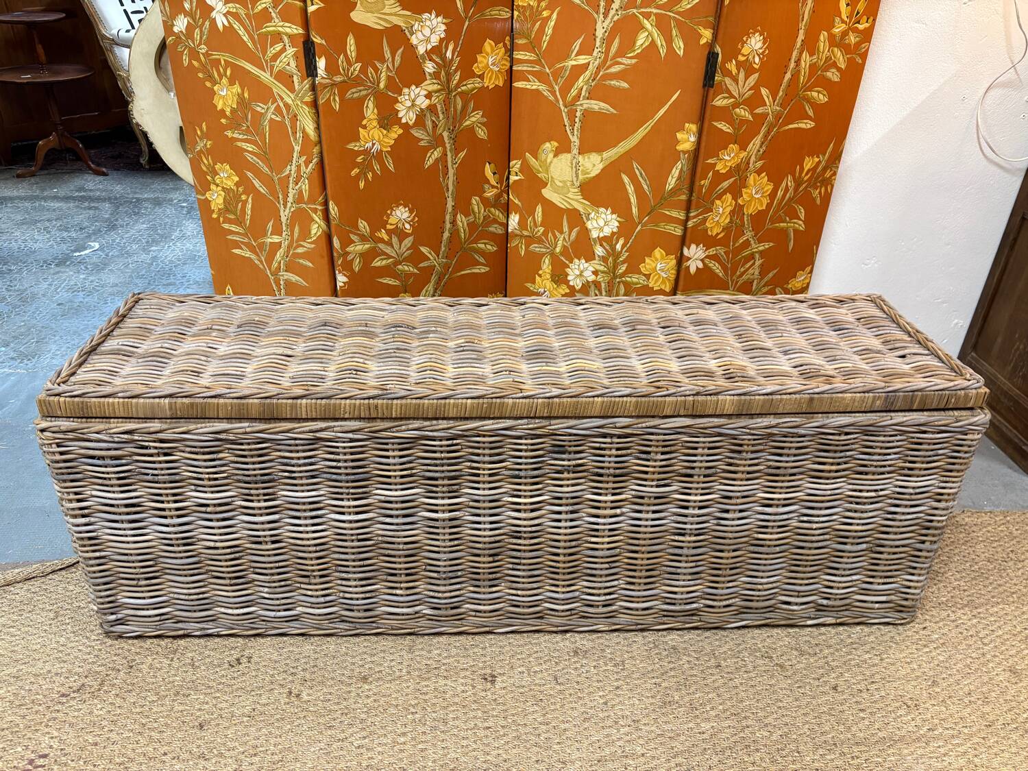Large wicker basket