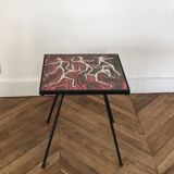 Ceramic side table, 1960