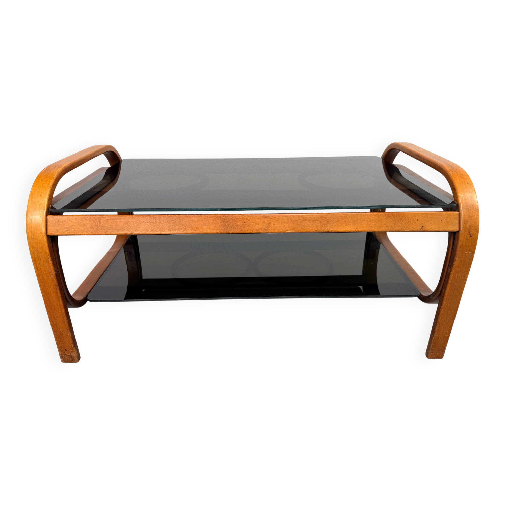 Mid-century modern coffee table by Thonet Debrecen.