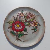Assiette émaillée Vallauris