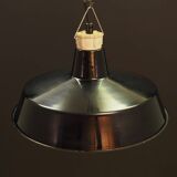 Black pendant lamp, Danish design, 1960s, production: Denmark