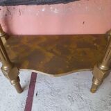 Louis XVI style gilded wood console