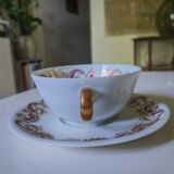 Cup and under cup R. Leclair, Limoges