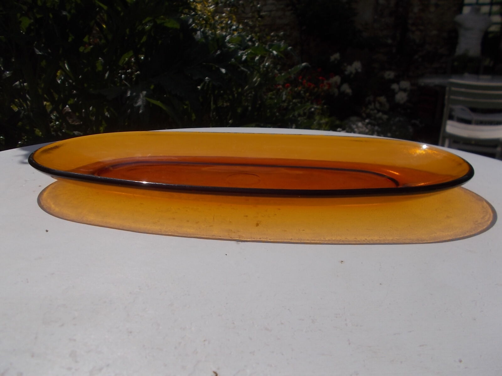 Duralex glass oval dish