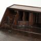 Secretary in ancient English oak from the early 18th century.