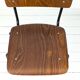 Chaise vintage Pagholz Ahrend Cirkel années 60 assise chêne piètement métal