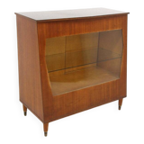 Meuble-comptoir de métier en acajou, Suède, 1950