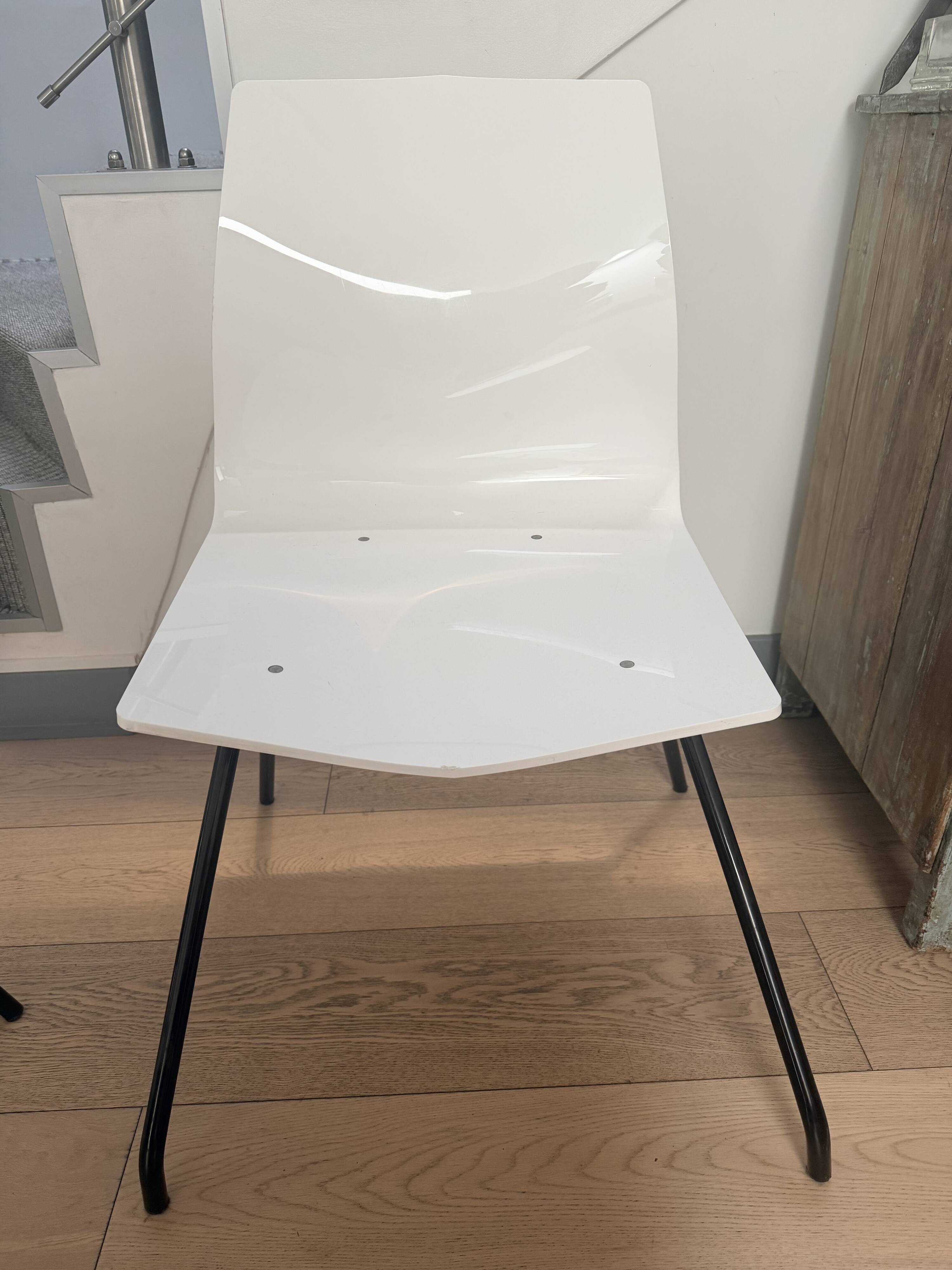 4 Diamond Caillette chairs for Steiner