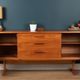 Retro teak 1960s mid century sideboard by austinsuite