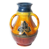 Vase à Trois Anses Tournantes - Poterie Flamande