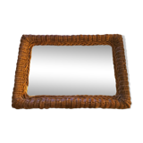 Rattan mirror - 58 cm X 41 cm