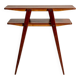 Swedish teak and mahogany side table, 1950s
