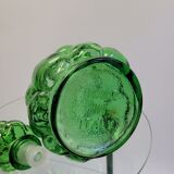 Green Empoli bubbles decanter