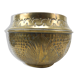 Cache pot laiton doré