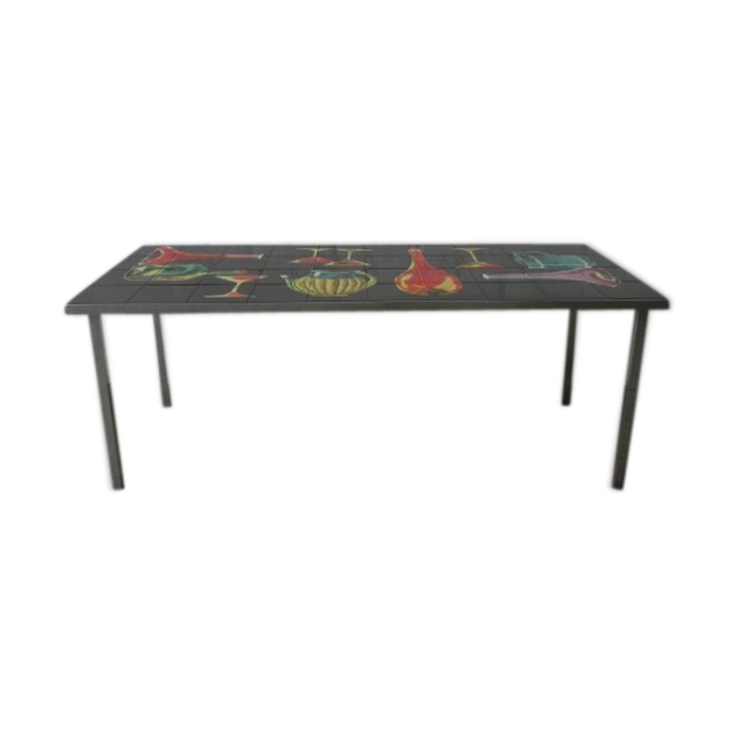 Vintage ceramic coffee table