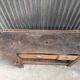 Vintage solid wood carpenter's workbench