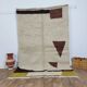 Handmade wool Berber rug 247x156