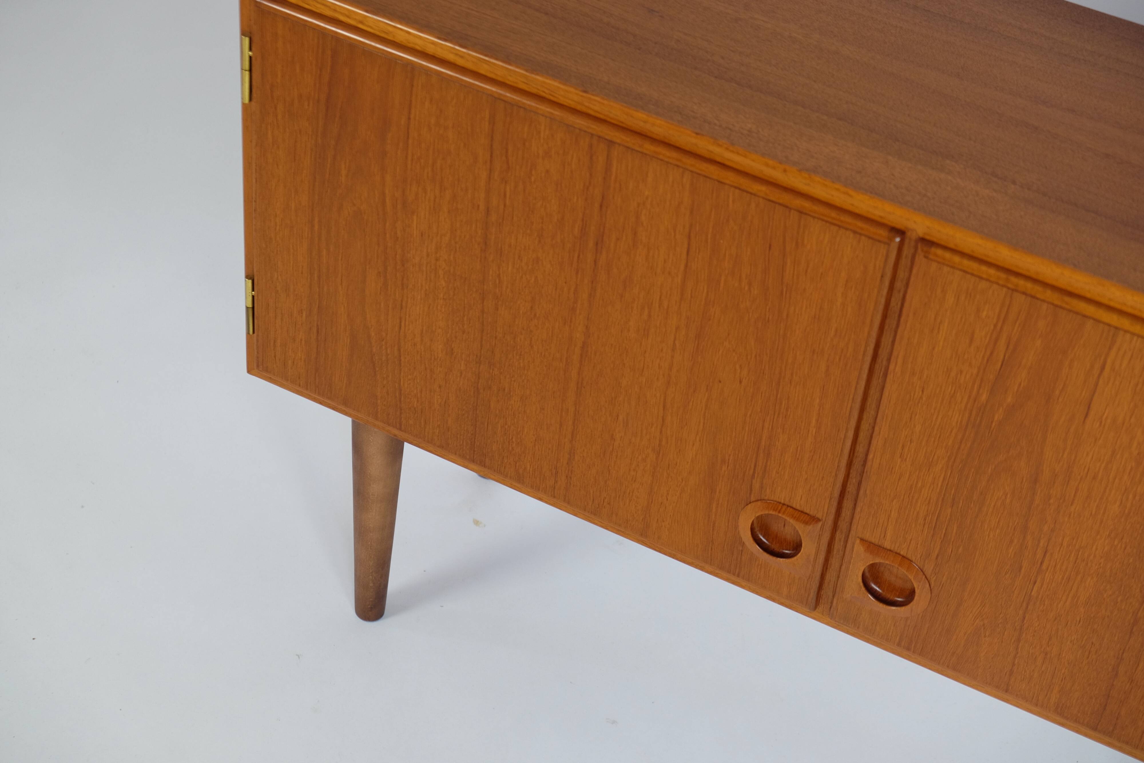 Buffet danois en teck Kommode Lowboard vintage 60er 70er Design