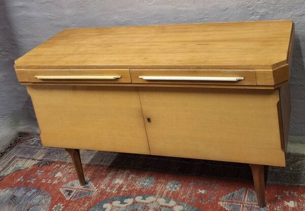 Buffet Art déco en érable, 1950