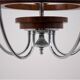 Art Deco chandelier, 1950s, Poland