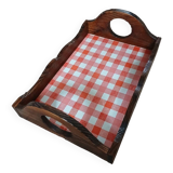 Old wooden tray