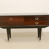 Vintage 60s row with door and two drawers. Ref Joe