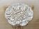 Impressive Bohemian crystal ashtray, crafted and engraved, 1950s.