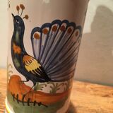 Liqueur bottle "Pineau" earthenware