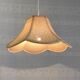 Rattan flower suspension "made in Korea" – 70s/80s