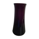 Ruby glass vase