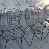 Harry Bertoia's "Wire" series of 4 chairs for Knoll