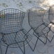 Série de 4 chaises "Wire" d'Harry Bertoia pour Knoll
