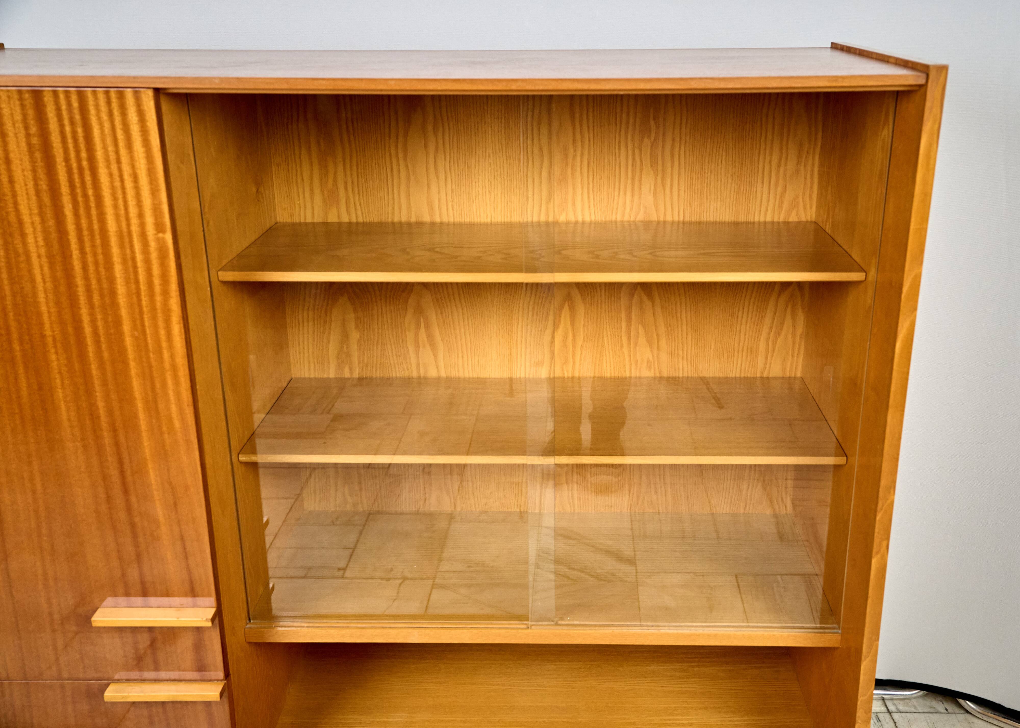 Vintage Display Cabinet by František Mezulánik for Up Závody, 1970s