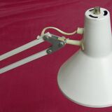 Lamp architect articulated base white cast