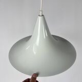 Vintage metal trumpet pendant, 1970s