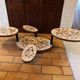 Table basse Georges Pelletier Vallauris La Roue Magnolias Vintage