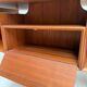 1960s vintage Danish design teak desk model 75 by Gunni Omann for Omann Jun