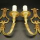 Paire d'appliques style Louis XV - bronze EPI Paris