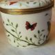 Vintage Raynaud Limoges Porcelain Box with Birds & Floral Decoration