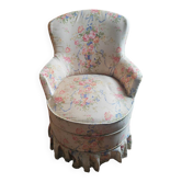 Small flowery armchair
