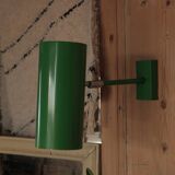 Vintage green wall lights