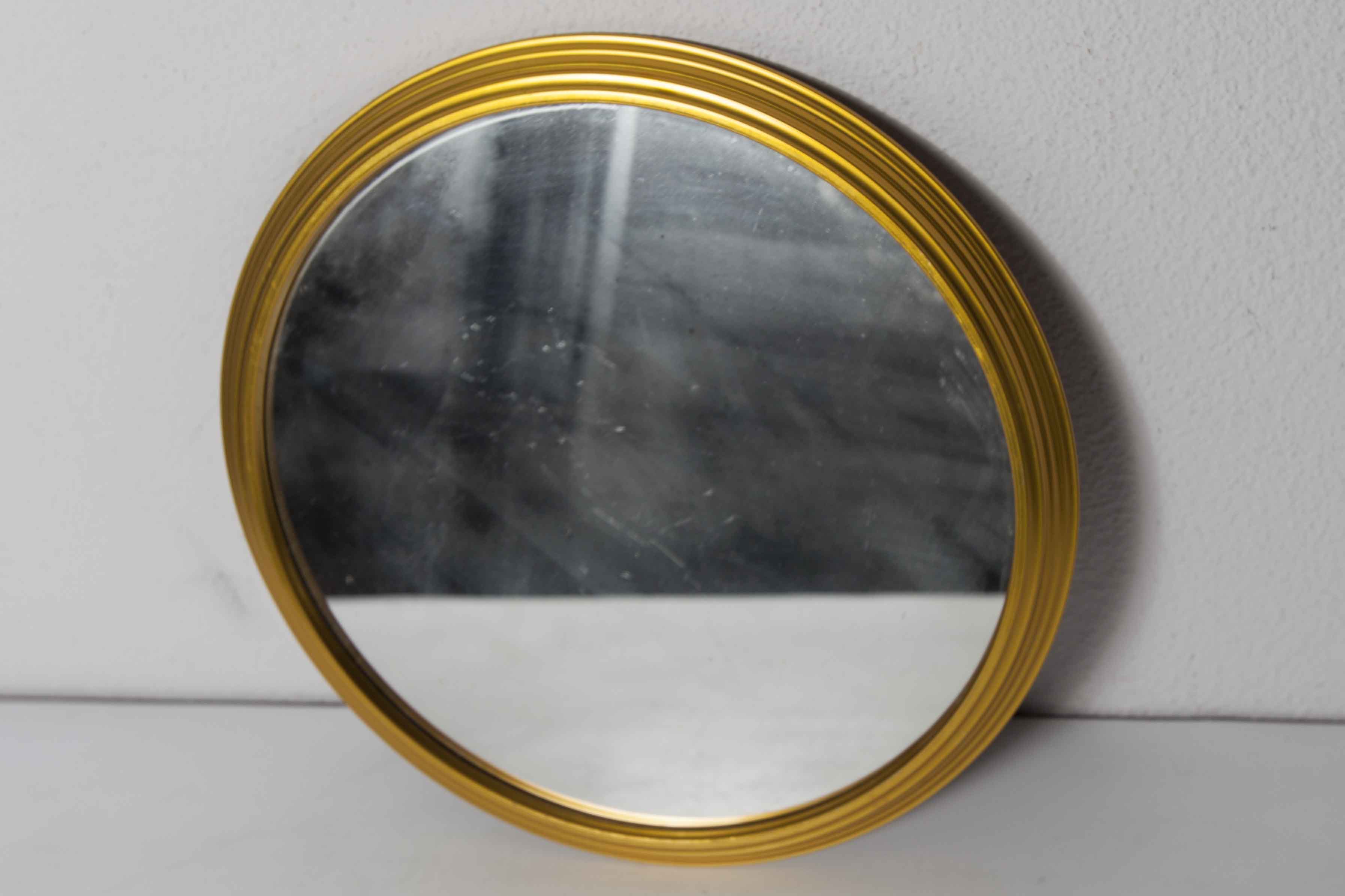 Golden mirror top 1960 d32cm