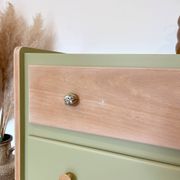 1960s chest of drawers, splayed legs